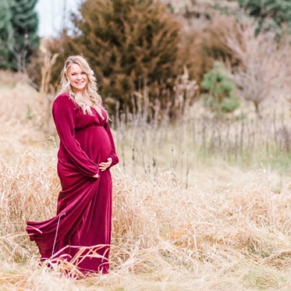 Baltic born Venus pleated maxi